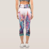 Leggings Capri Jardin magique Pastel Sphnyxs (Verso)