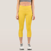 Leggings Capri jaune (Recto)