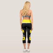 Leggings Capri je suis célibataire (Verso)