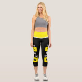 Leggings Capri je suis célibataire (Recto)