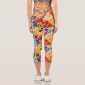 LEGGINGS CAPRI JE SUIS TOUS DES LÉGUMES DU CAPRI ROSE ! (Verso)