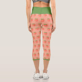 LEGGINGS CAPRI JEANIE DEE "PEACH TREE" - HIGH WAISTED CAPRI PANTS (Verso)