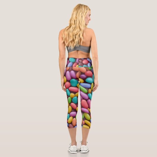 Leggings Capri Jelly Bean (Verso)