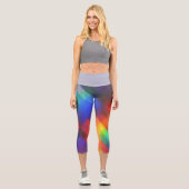 Leggings Capri JEUNES DE STYLE CAPRI - Couleurs de l'arc-en-ciel  (Recto)