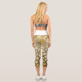 Leggings Capri jirafa lindo (Verso)