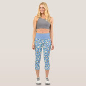 Leggings Capri Johnny Bravo Icon Pattern (Recto)