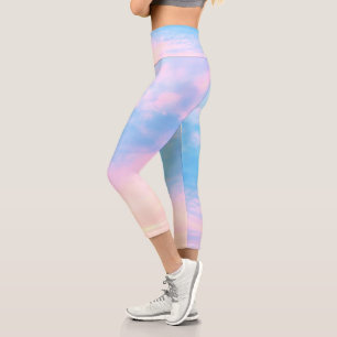 Leggings Capri Joli Coton Candy Beach Skies Fitness