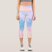 Leggings Capri Joli Coton Candy Beach Skies Fitness (Recto)