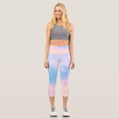 Leggings Capri Joli Coton Candy Beach Skies Fitness (Recto)