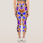 Leggings Capri Jouer avec les couleurs (Verso)