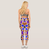 Leggings Capri Jouer avec les couleurs (Verso)