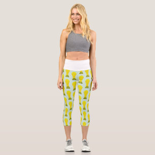 Leggings Capri Joueur de football Je Donne Toute Ma Vie Au Foot