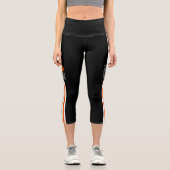 Leggings Capri Joueuse de basket-ball Fille cadeau d'anniversaire (Recto)