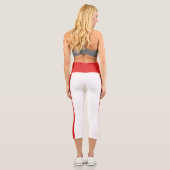 Leggings Capri Joyeuse Saint-Valentin (Verso)