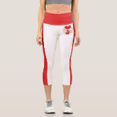 Leggings Capri Joyeuse Saint-Valentin (Recto)