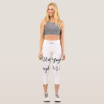 Leggings Capri Joyeux jour de filles si.ple minimum ajouter le no<br><div class="desc">Conception</div>