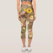 Leggings Capri Jungle imaginaire 2 (Verso)