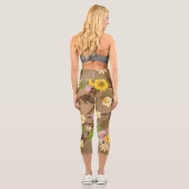 Leggings Capri Jungle imaginaire 2 (Verso)