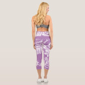Leggings Capri KAILI (purple) (Verso)