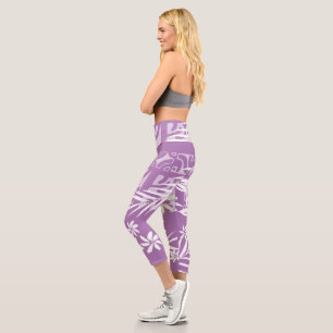 Leggings Capri KAILI (purple)