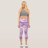 Leggings Capri KAILI (purple) (Recto)