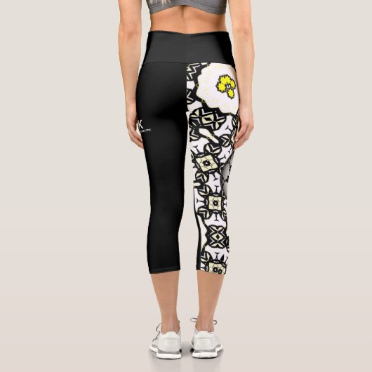 Leggings Capri Kaléidoscope du premier volume art sept (Verso)