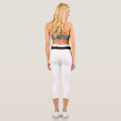Leggings Capri Karate Judo Black Belt Amusant (Verso)