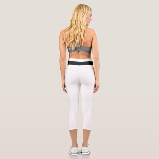 Leggings Capri Karate Judo Black Belt Amusant (Verso)