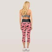 Leggings Capri King Short Hair Dachshund - motif 1 (Verso)