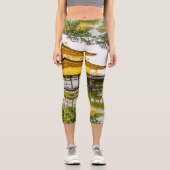 Leggings Capri Kinkaku-ji, le pavillon d'or, Kyoto (Recto)