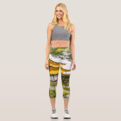 Leggings Capri Kinkaku-ji, le pavillon d'or, Kyoto (Recto)