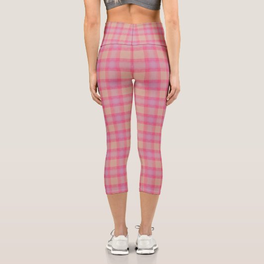 Leggings Capri Kobi Plaid (Verso)