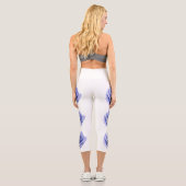 Leggings Capri La beauté fragile d'un Rose (Verso)