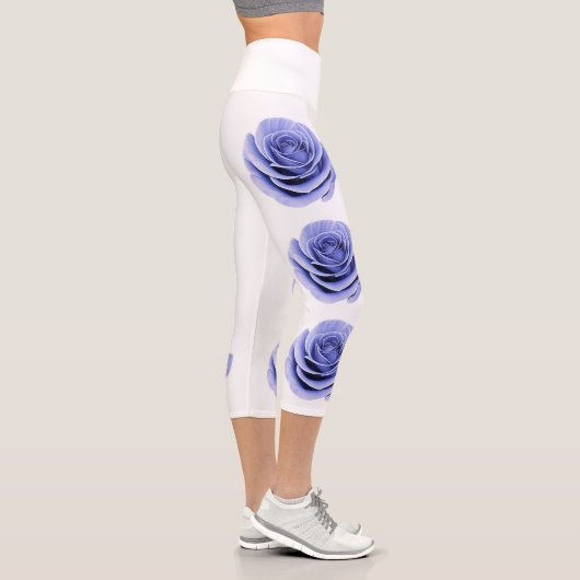 Leggings Capri La beauté fragile d'un Rose (Droite)