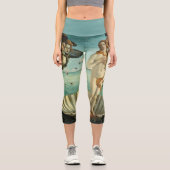 Leggings Capri La naissance de Vénus par Sandro Botticelli (Recto)