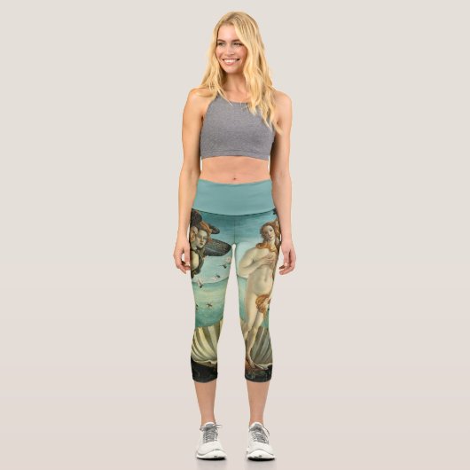 Leggings Capri La naissance de Vénus par Sandro Botticelli (Recto)