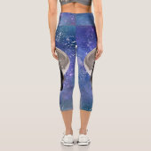 Leggings Capri La sérénité lunaire de l'harmonie (Verso)