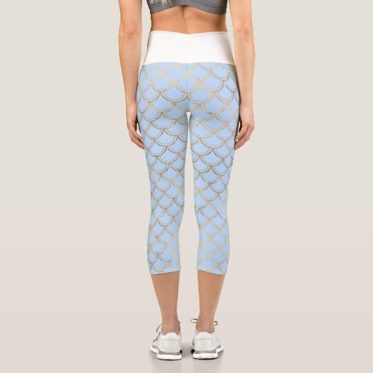 Leggings Capri La sirène à taille élevée (Verso)