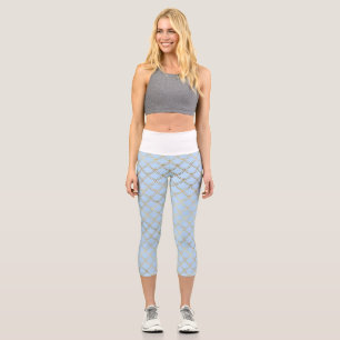 Leggings Capri La sirène à taille élevée