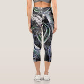 Leggings Capri Lacérations dans le temps (Verso)