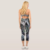 Leggings Capri Lacérations dans le temps (Verso)