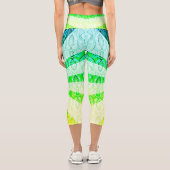 Leggings Capri Lacy Sun Burst (Verso)
