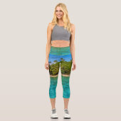 Leggings Capri Lagon de Bora Bora (Recto)