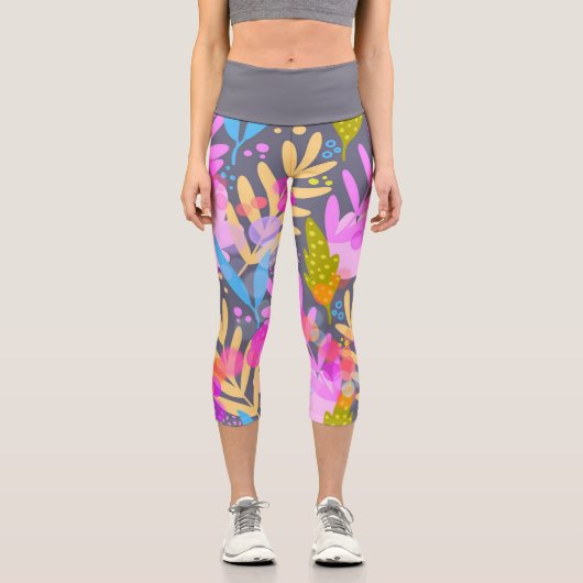 Leggings Capri Laissez-moi tranquille (Recto)