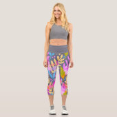 Leggings Capri Laissez-moi tranquille (Recto)