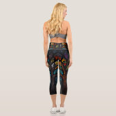 Leggings Capri L'arbre de vie (Verso)