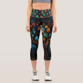 Leggings Capri L'arbre de vie (Recto)