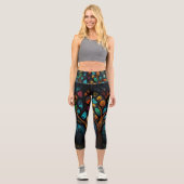 Leggings Capri L'arbre de vie (Recto)