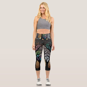 Leggings Capri L'arbre de vie Capri Leggings.
