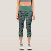 Leggings Capri L'Assistant D'Oz™ | Motif Wicked Witch™ (Recto)